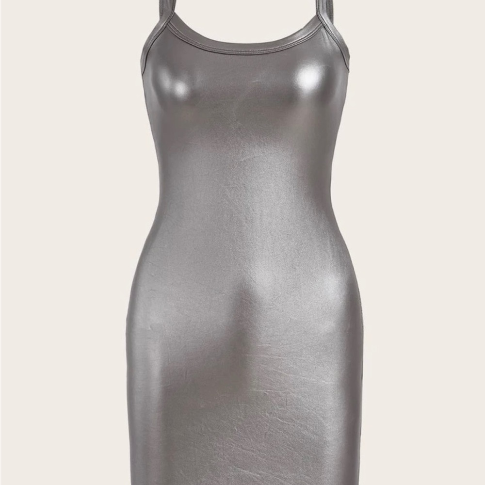 Metallic dress